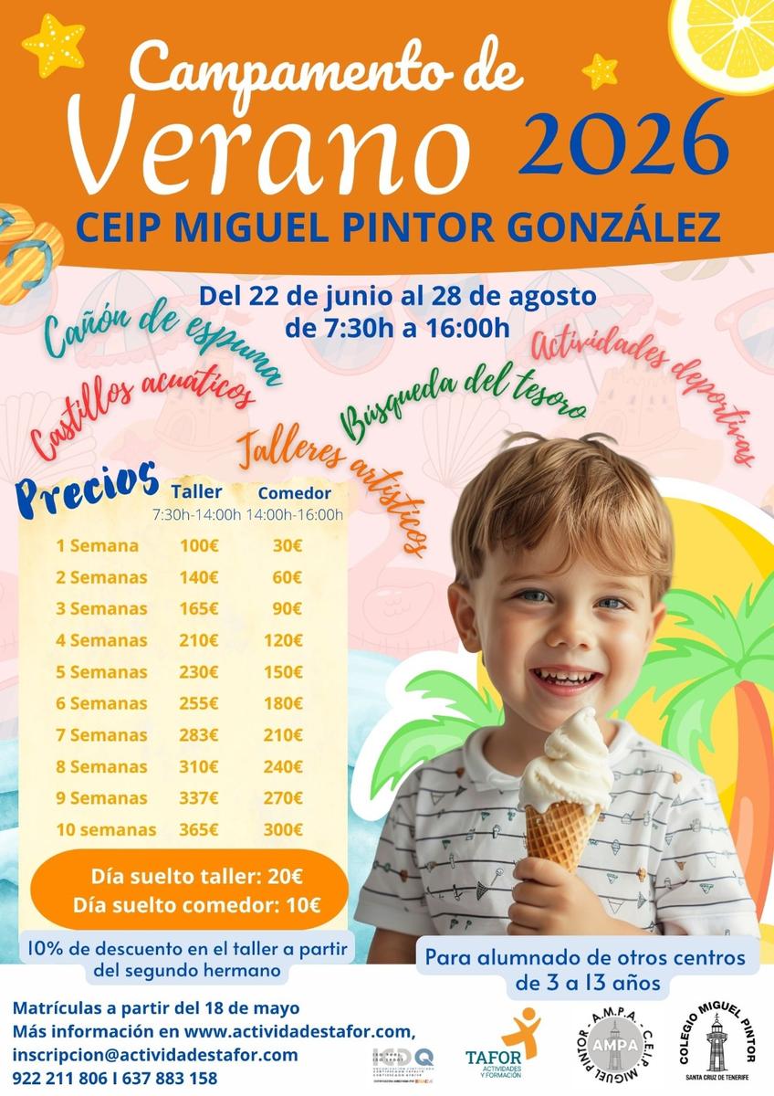 CEIP Miguel Pintor alumnos de otros centros